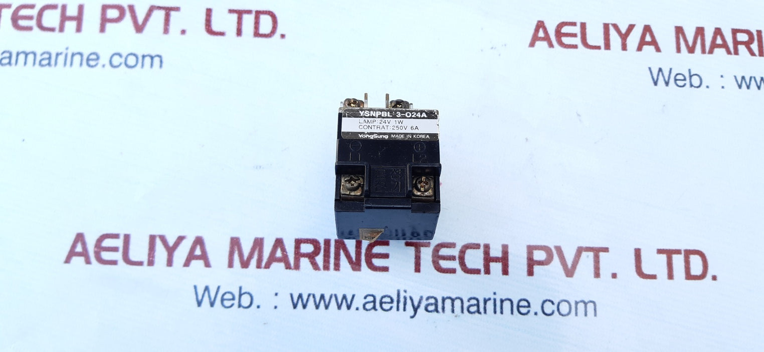 Yongsung ysnpbl 3-o24a lamp 24v 1w