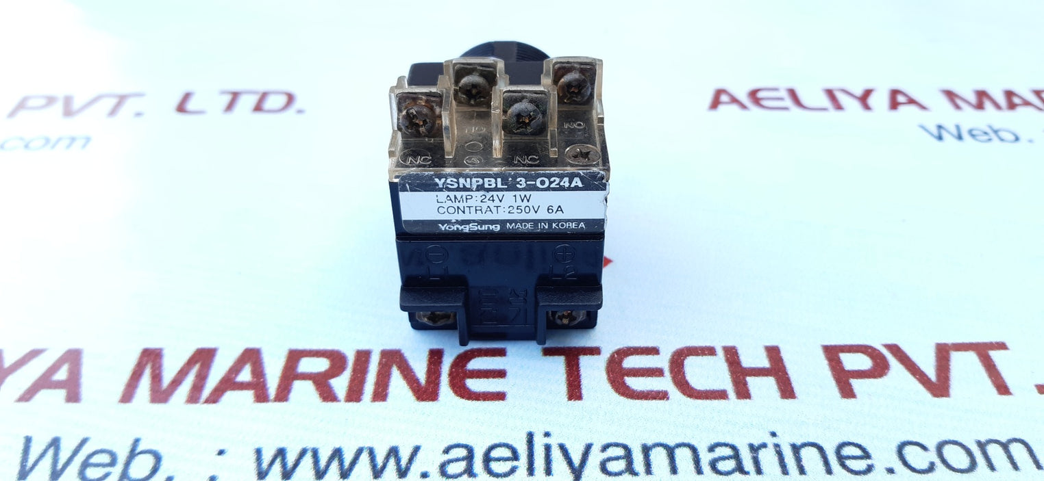 Yongsung ysnpbl 3-o24a lamp 24v 1w