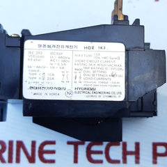 Hyundai Hor 1K3 Thermal Overload Relay