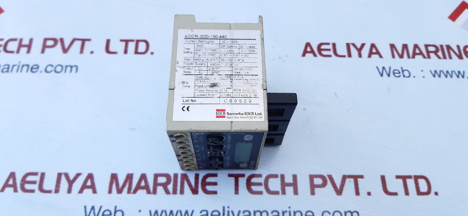 Samwha Ecor-3Dd-100-440 Electronic Over-current Relay
