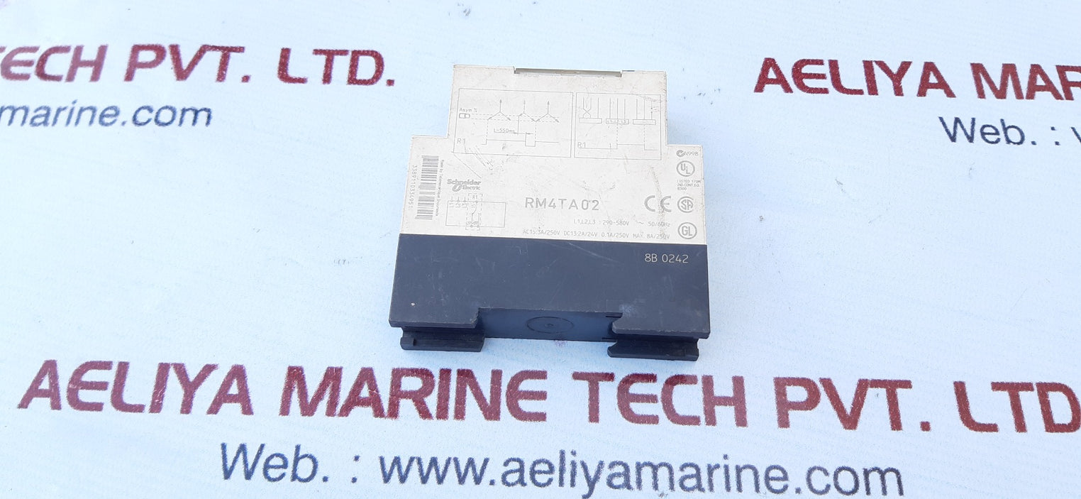 Telemecanique Rm4Ta02 Phase Monitoring Relay