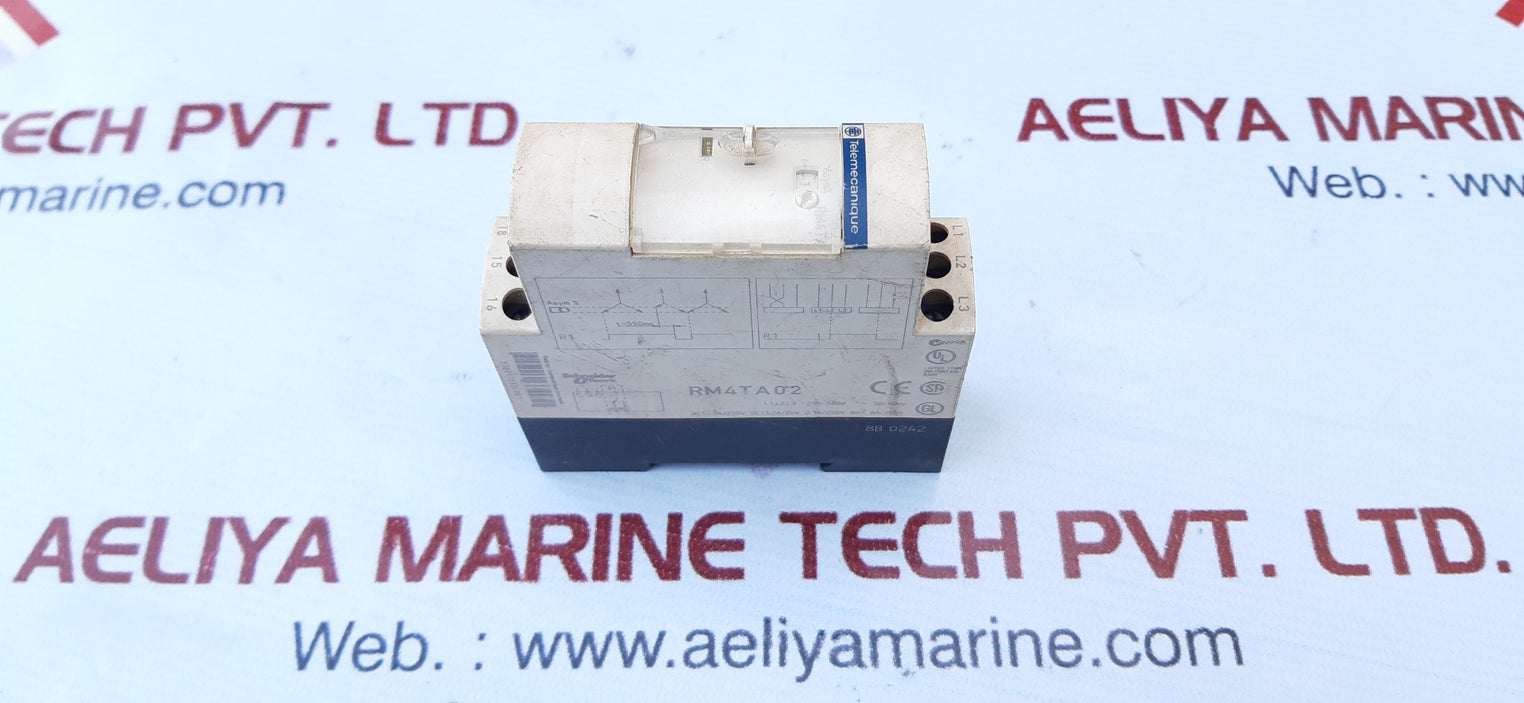 Telemecanique Rm4Ta02 Phase Monitoring Relay