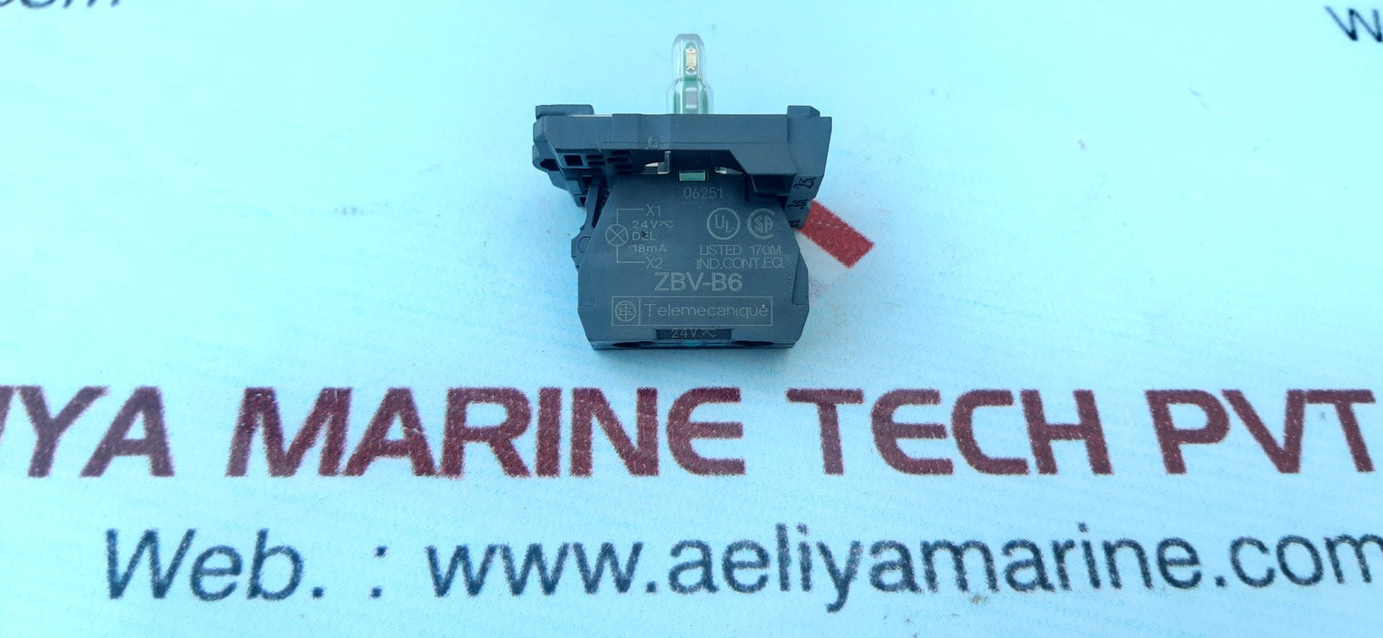 Telemecanique Zb5 Avb6 Series Push Button Light Module