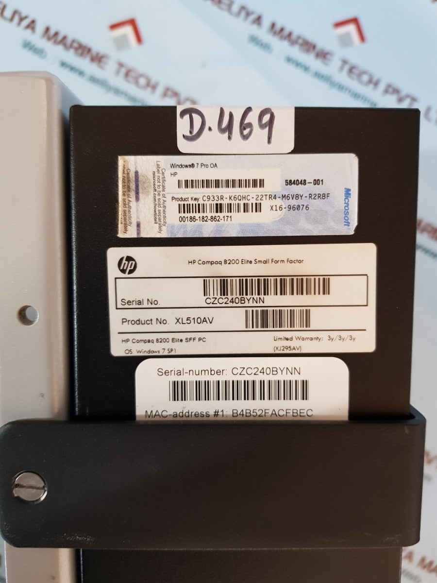 Hp compaq 8200 elite small form factor