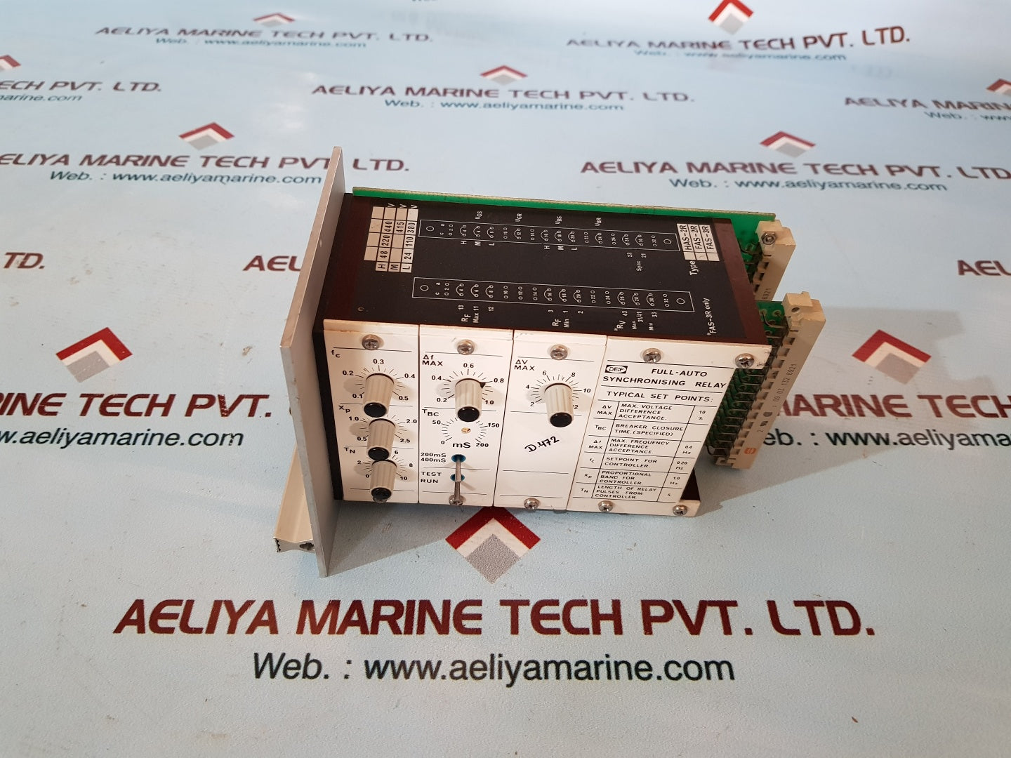 Deif Fas-2R Auto Synchronizing Relay