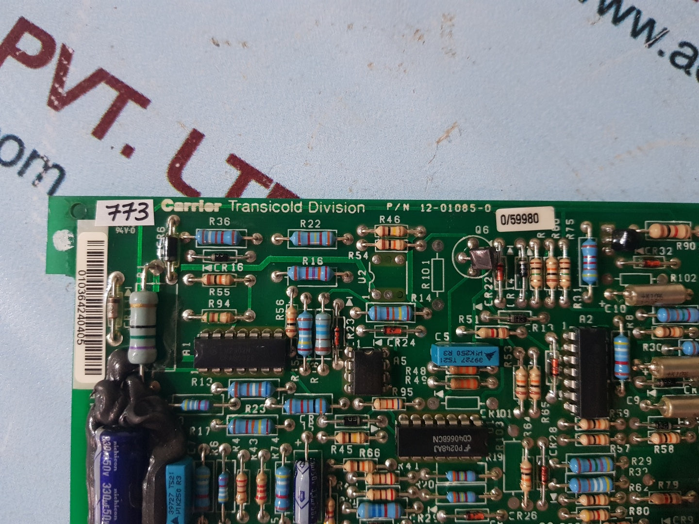 Carrier transicold division 12-01085-0 drp/59980 93156 742-3890-1