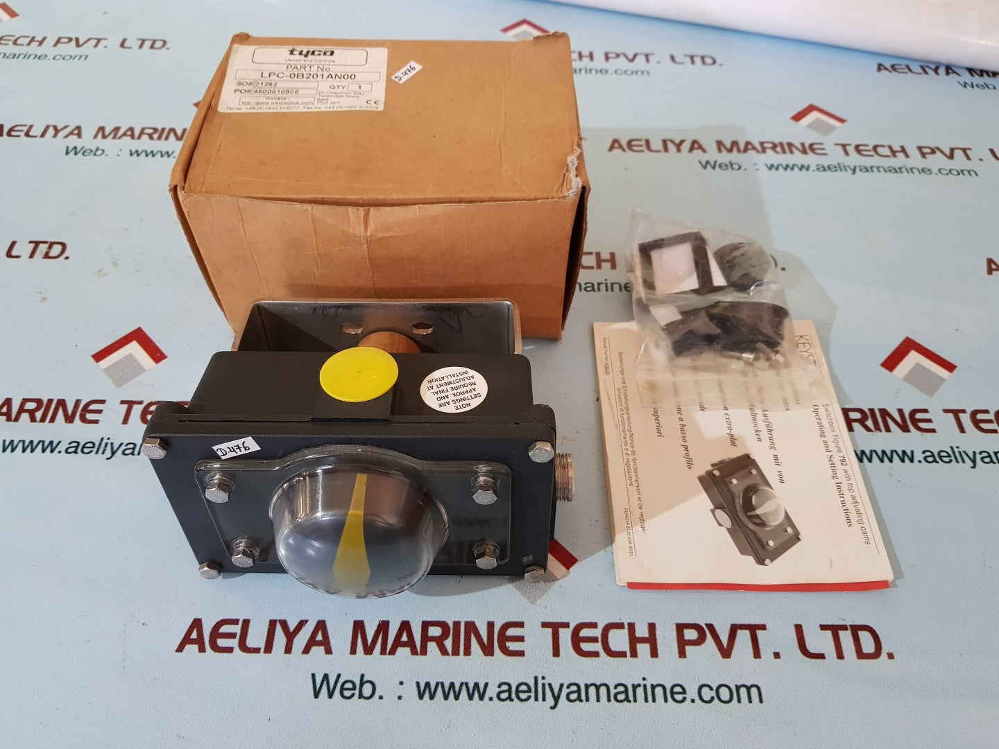 Tyco lpc-0b201an00 keystone