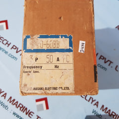 Terasaki electric t0-60bb 3pole circuit breaker 50A