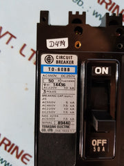 Terasaki electric t0-60bb 3pole circuit breaker 50A