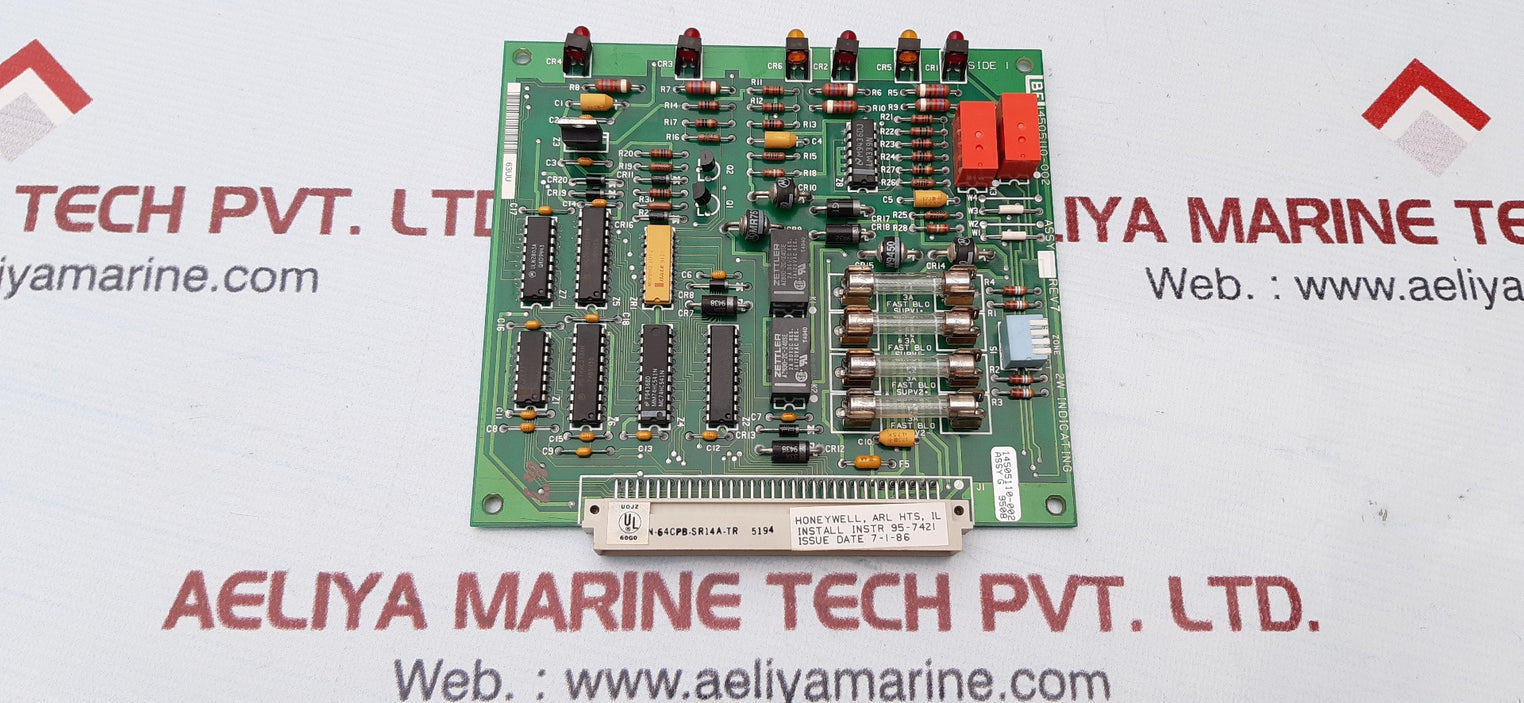 Honeywell 14505110-002 Fire Alarm Board Control Module