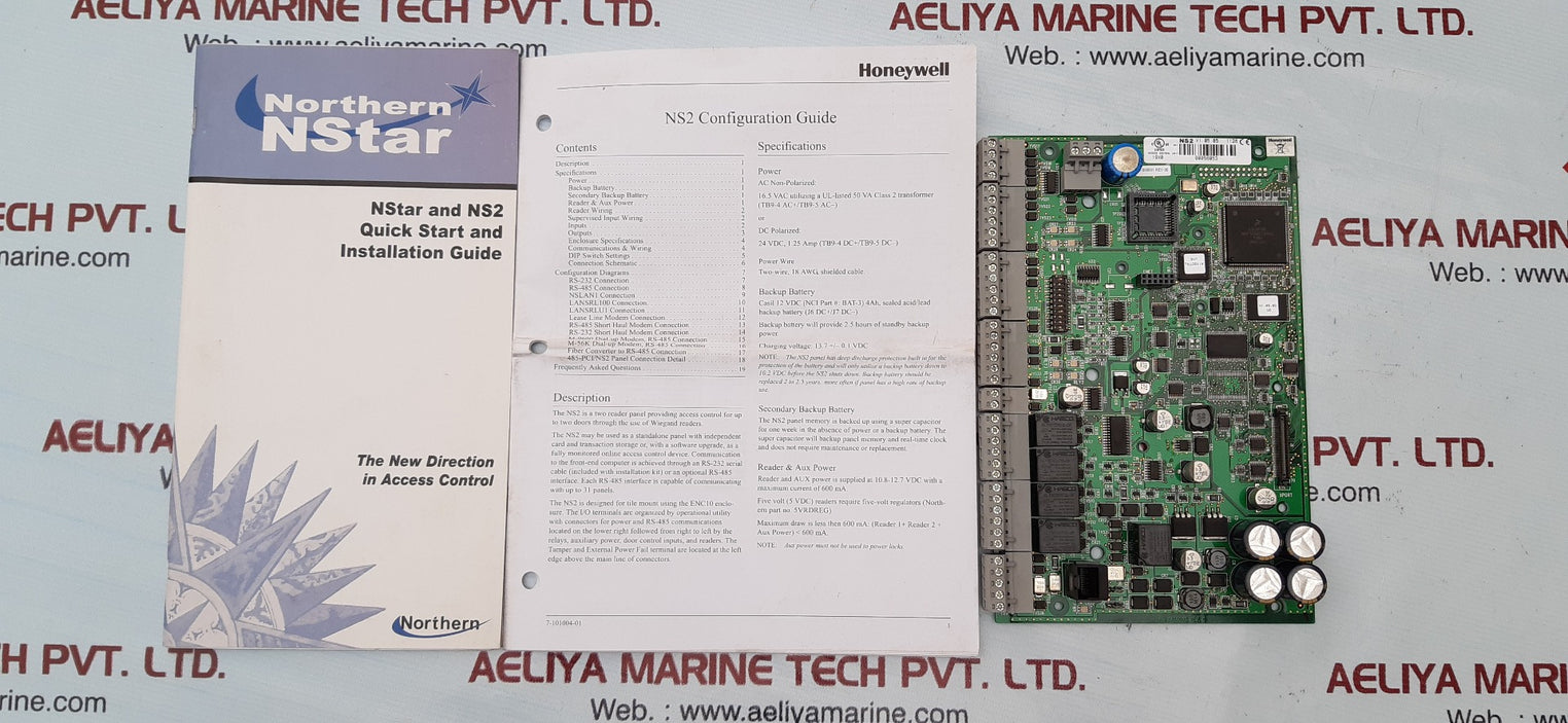 Honeywell Northern Nstar Ns2 Access Control Unit 1800030