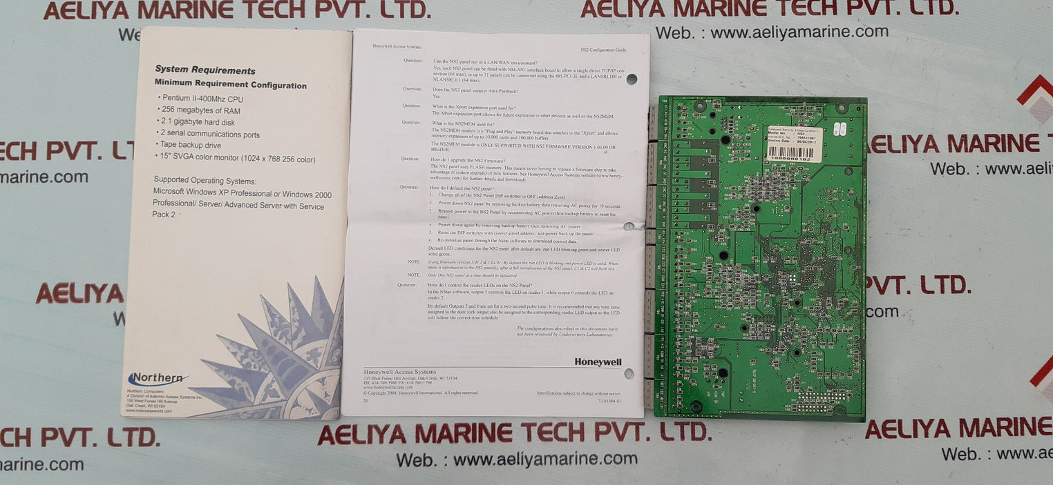 Honeywell Northern Nstar Ns2 Access Control Unit 1800030