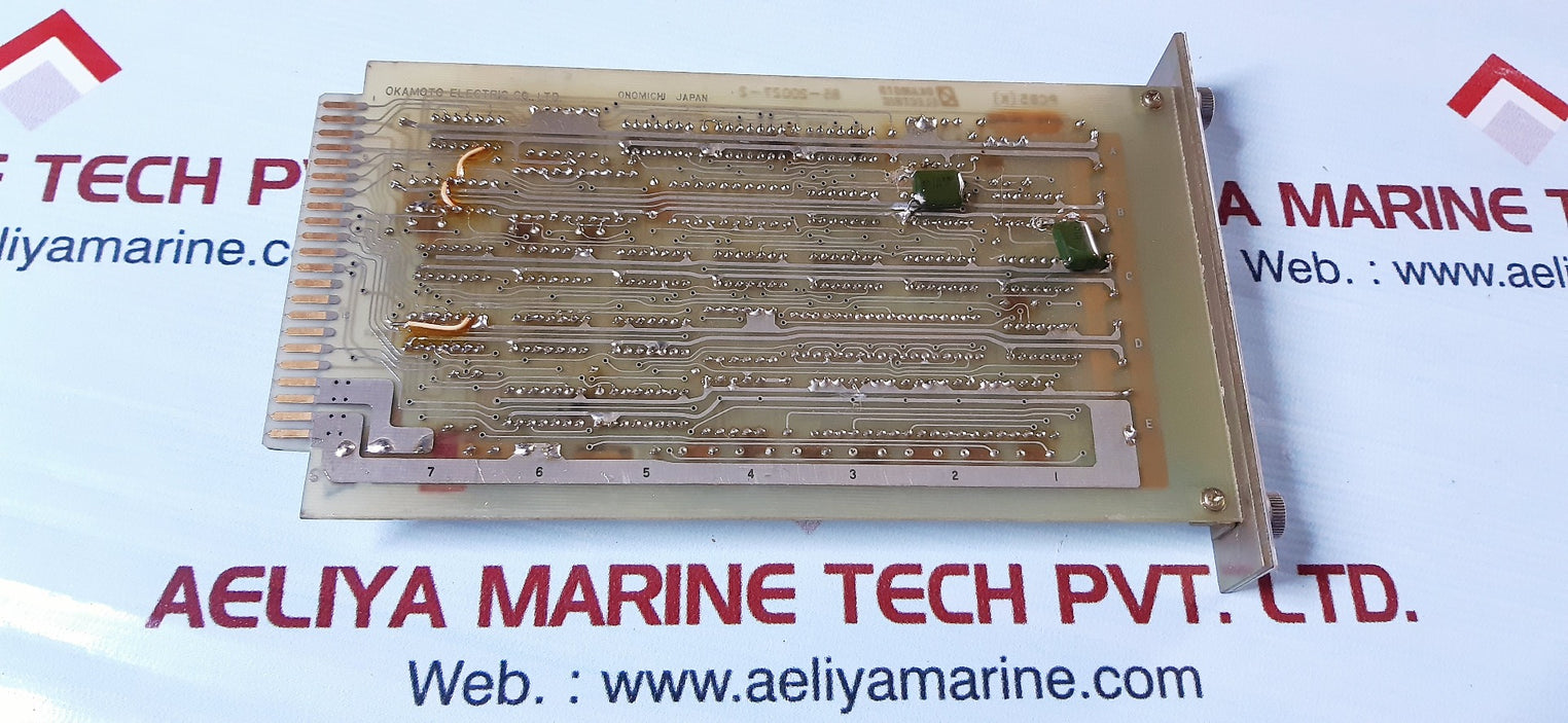 Okamoto Electric 85-20027-2 Pcb Card Printed Circuit Board