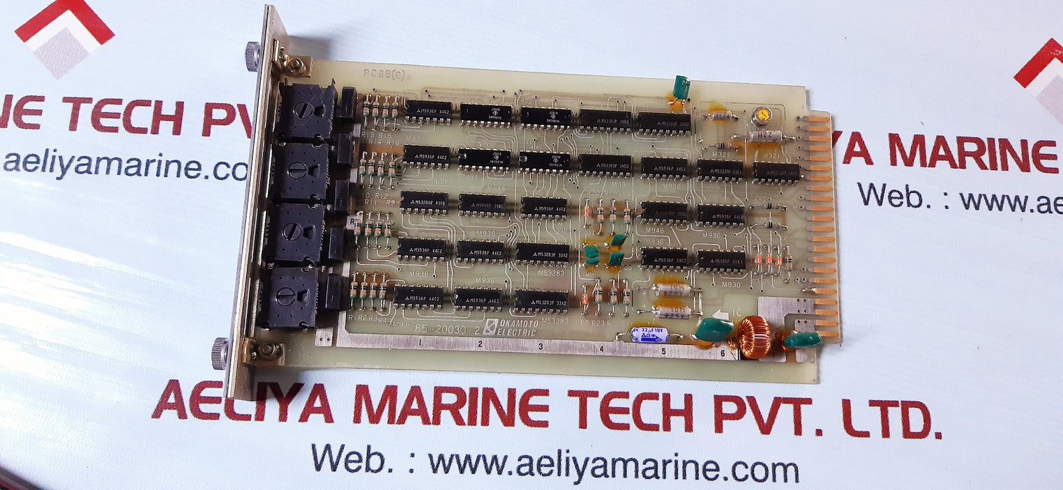 Okamoto Electric 85-20030-2 Pcb Card Printed Circuit Board