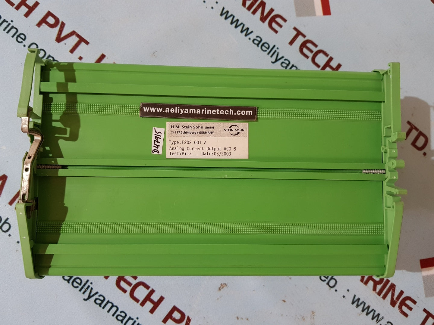 Stein sohn f202001a analog current output ac0 8