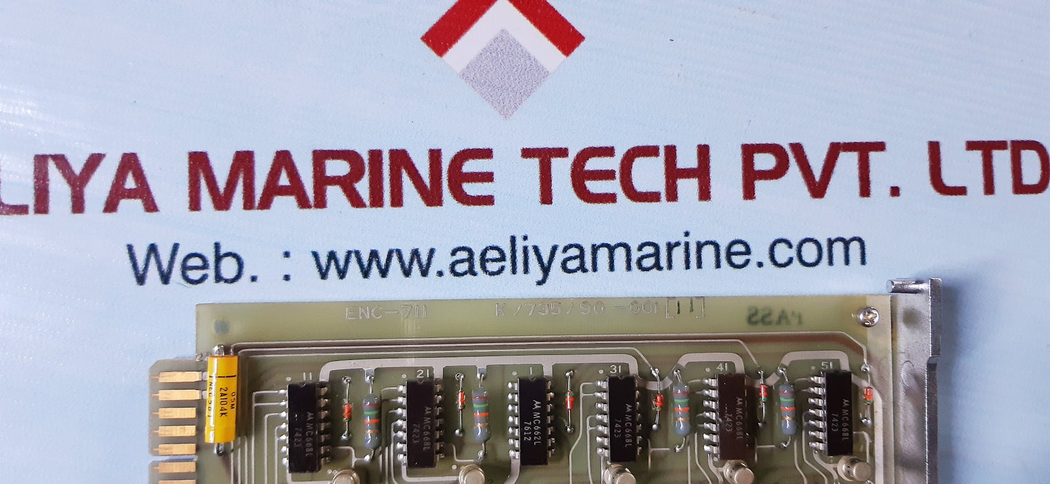 Terasaki Enc-711 Pcb Card Printed Circuit Board K/735/90-001-11