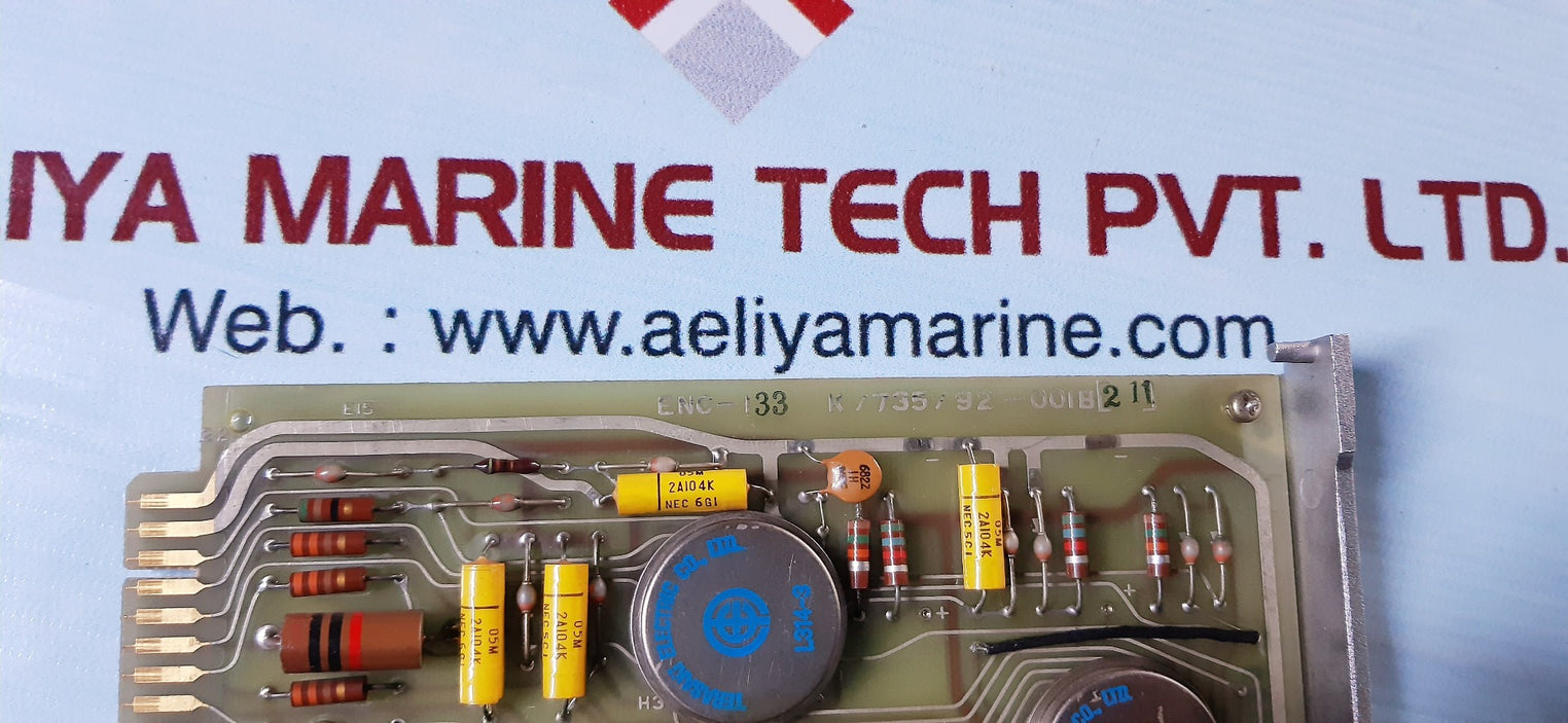 Terasaki Enc-133 Pcb Card Printed Circuit Board K/735/92-001B