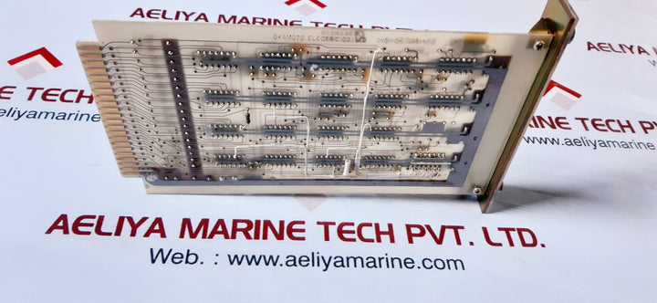 Okamoto electric 85-20032-2 pcb card