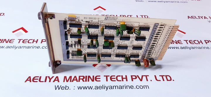 Okamoto electric 85-20032-2 pcb card