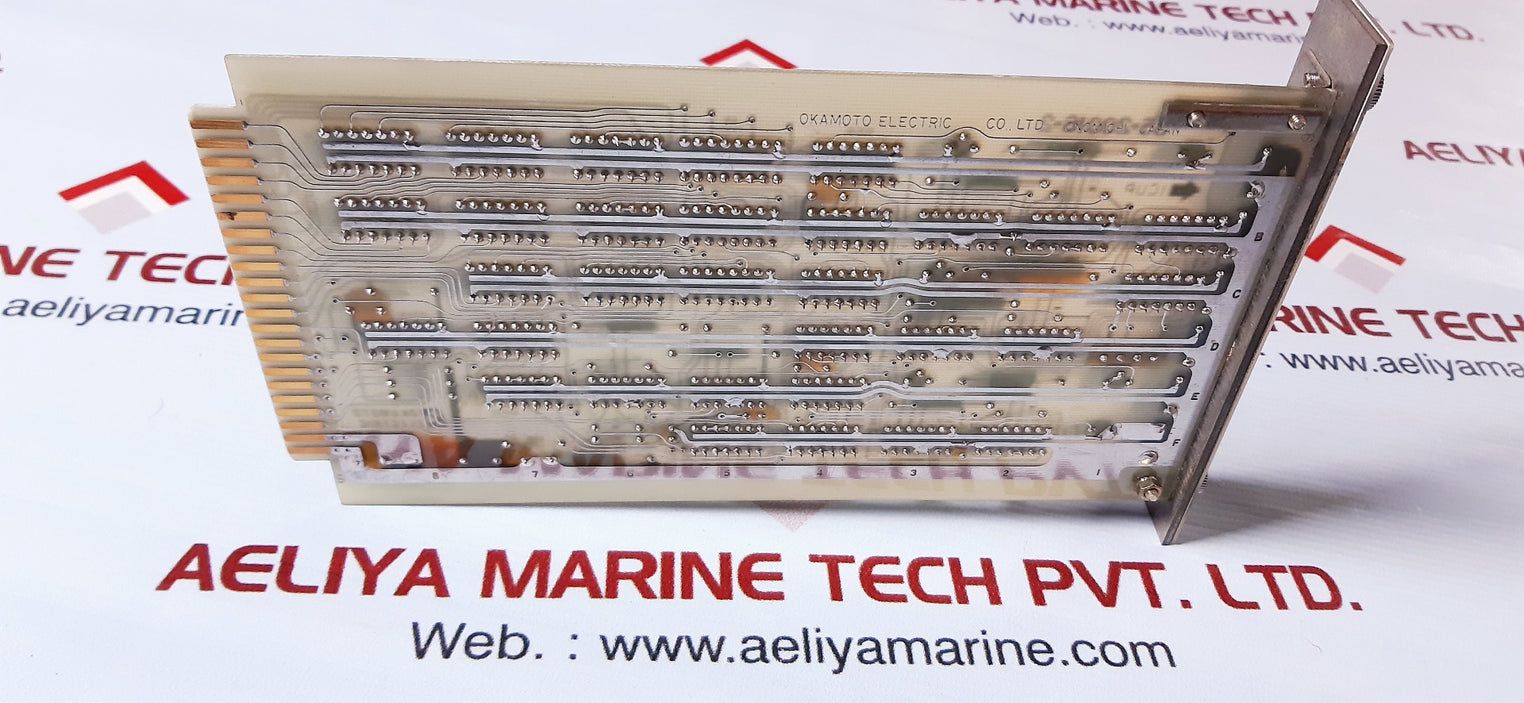 Okamoto electric 85-20016-2 pcb card