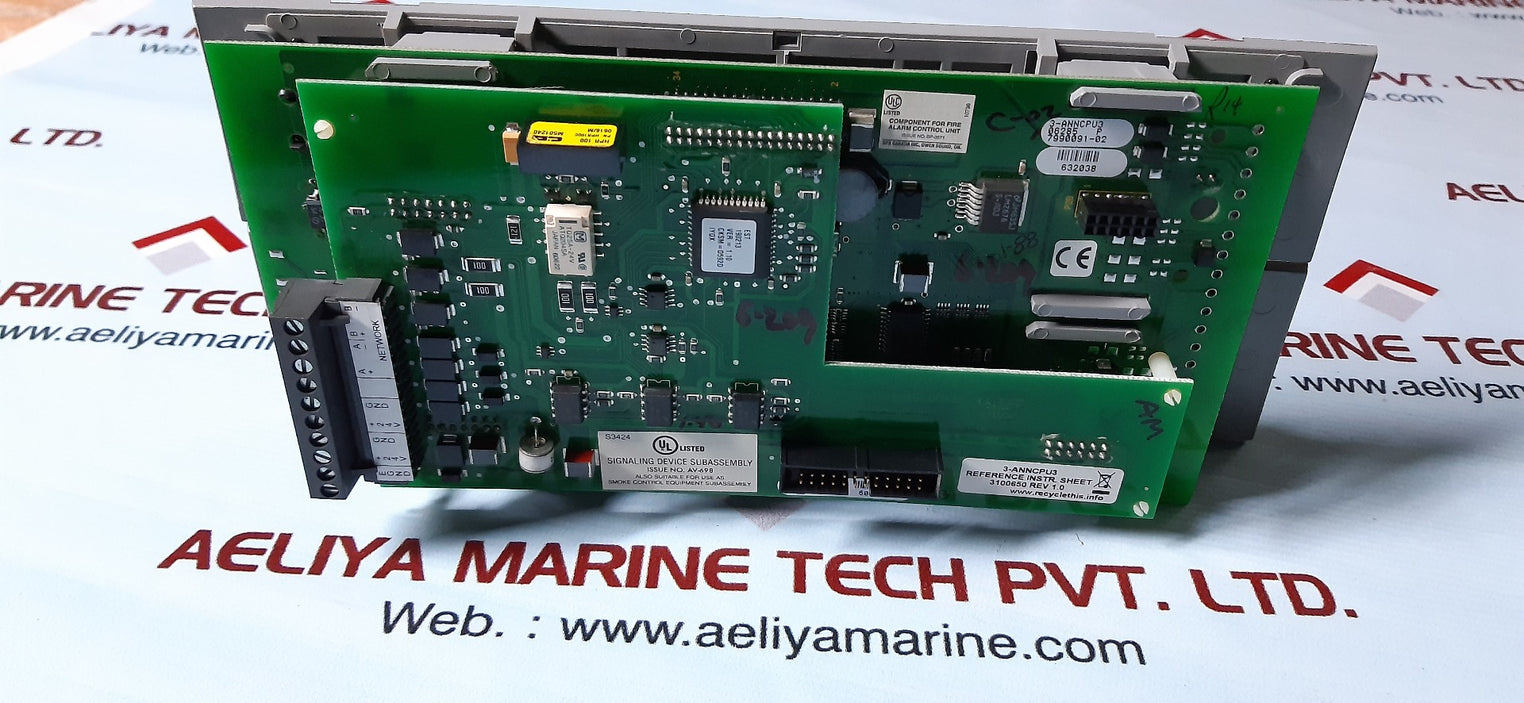 Est 3-anncpu3 fire alarm annunciator module