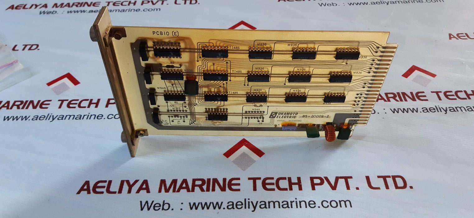 Okamoto electric 85-20029-2 pcb card