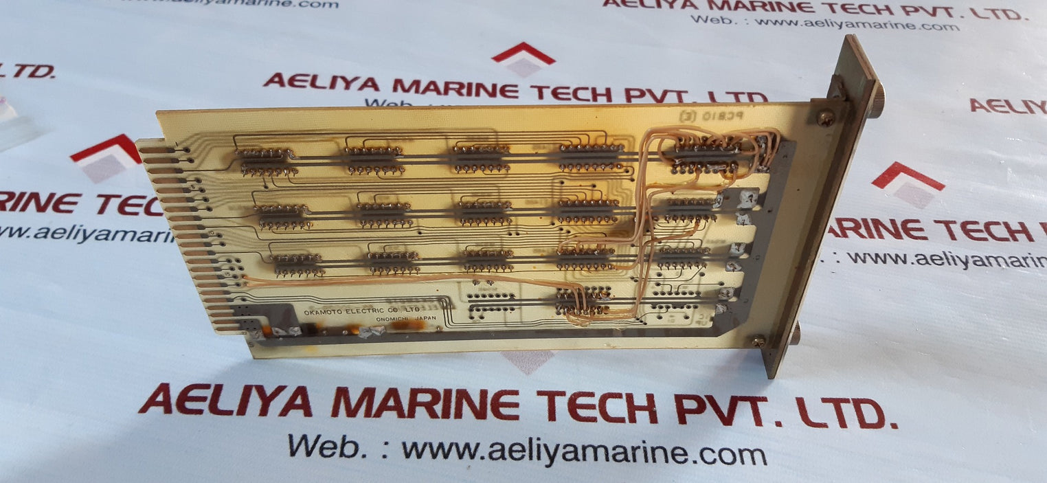 Okamoto electric 85-20029-2 pcb card