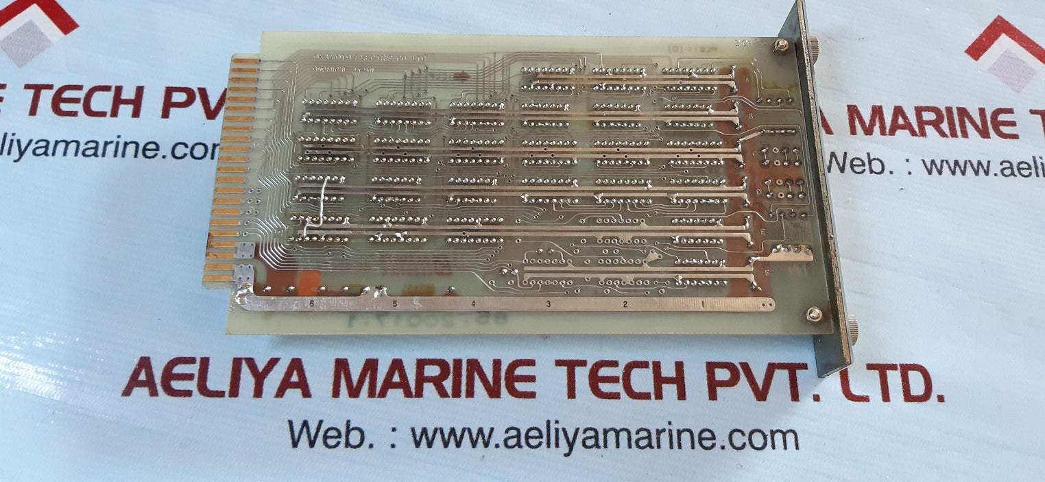 Okamoto electric 85-20074 pcb card
