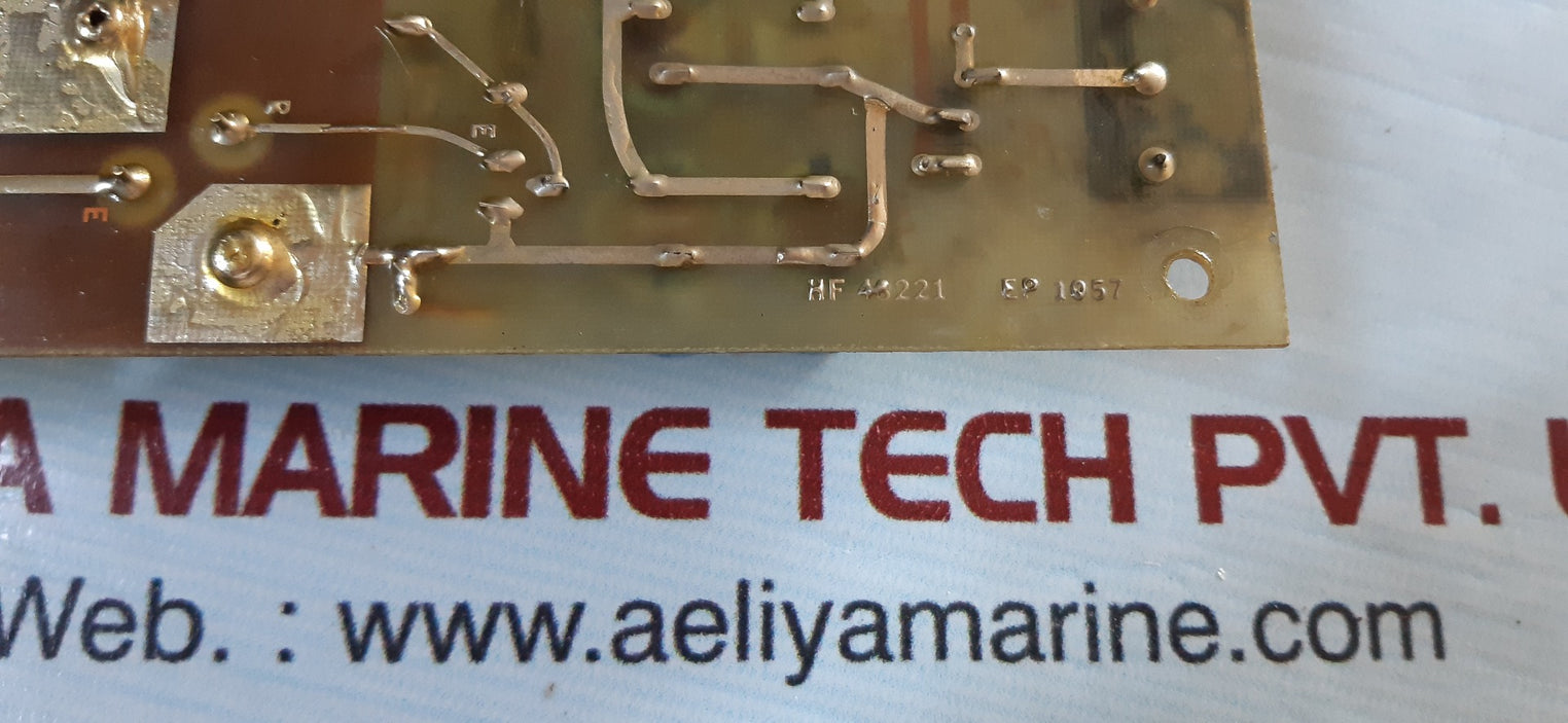 Source printed board hf 48221 ep 1057