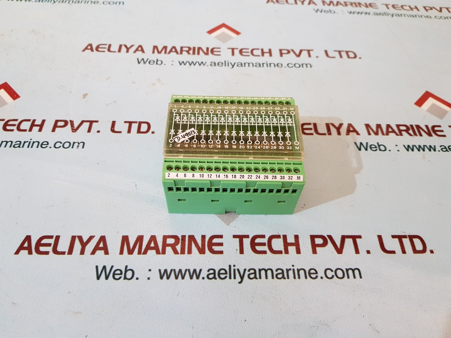 Phoenix contact emg 90-dio 32m/lp diode module din rail mounting