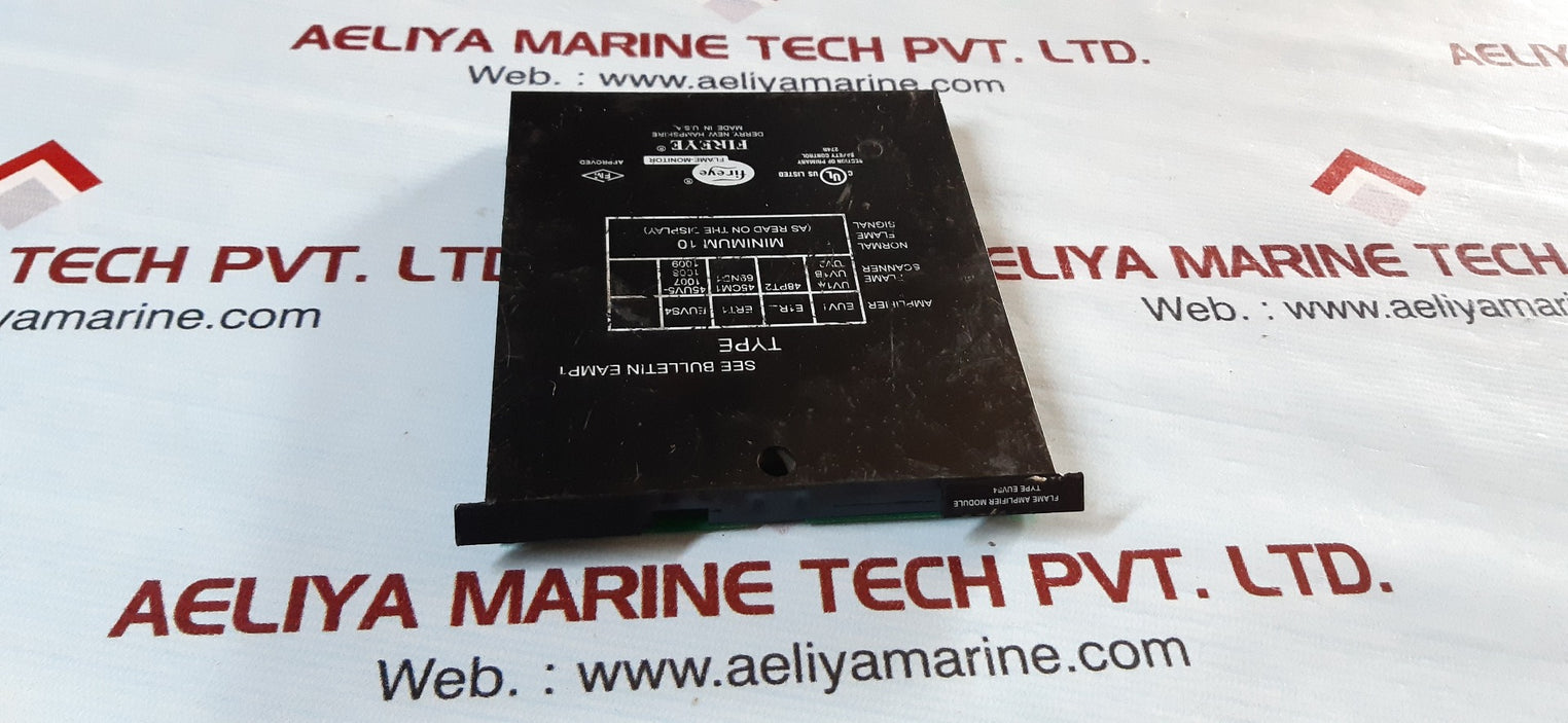 Fireye euvs4 flame amplifier module