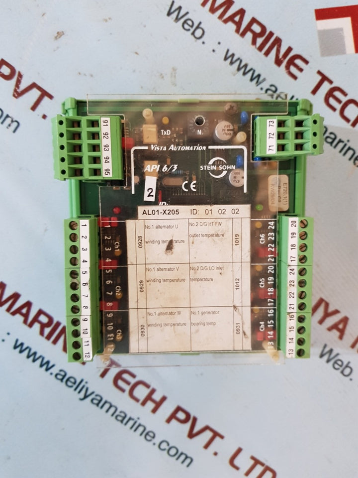 Stein sohn f102002 a analog pt100 input api 6/3