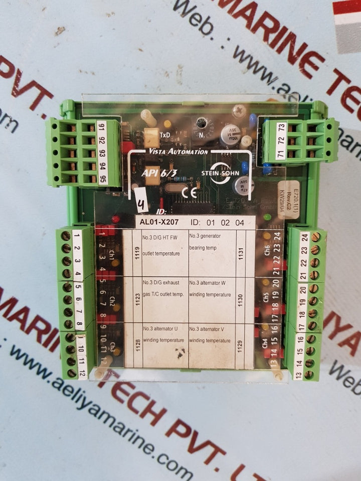 Stein sohn f102002 a analog pt100 input api 6/3