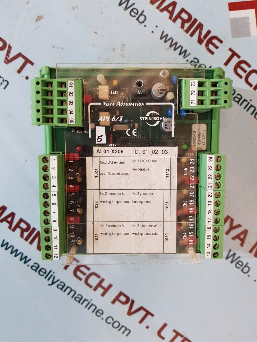 Stein sohn f102002 a analog pt100 input api 6/3