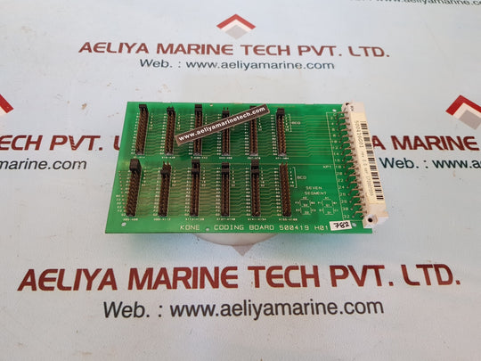 Kone 500419 h01 coding board 500416g01 rev 0.0