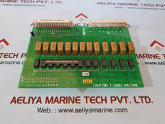 Kone 376637 h09 optoisolators pcb card mcc85/adpti2