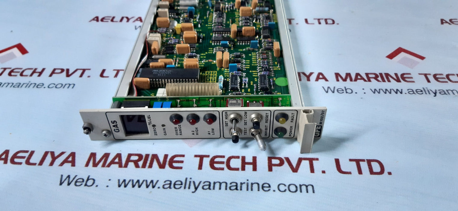 Gp elliott gpe m102/07 pcb card m102/07/g/0076