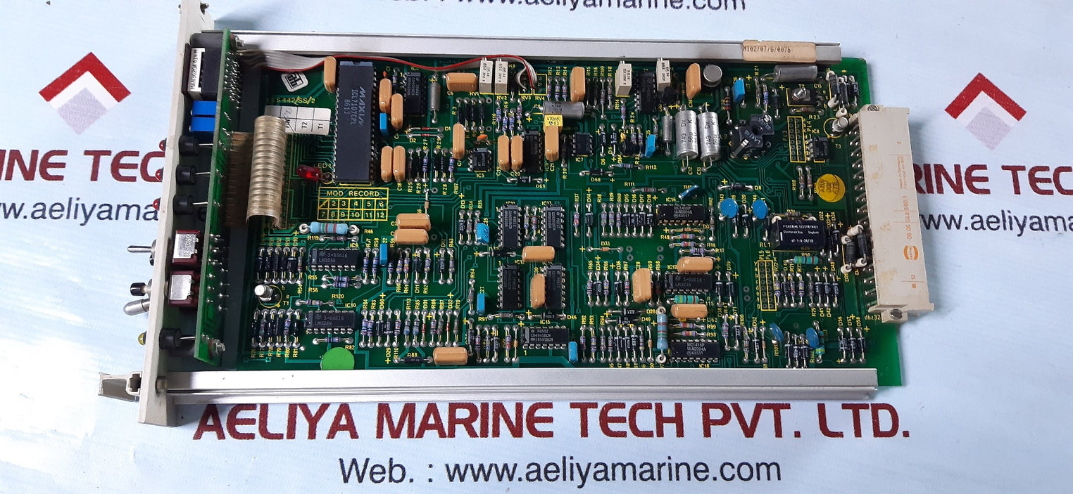 Gp elliott gpe m102/07 pcb card m102/07/g/0076