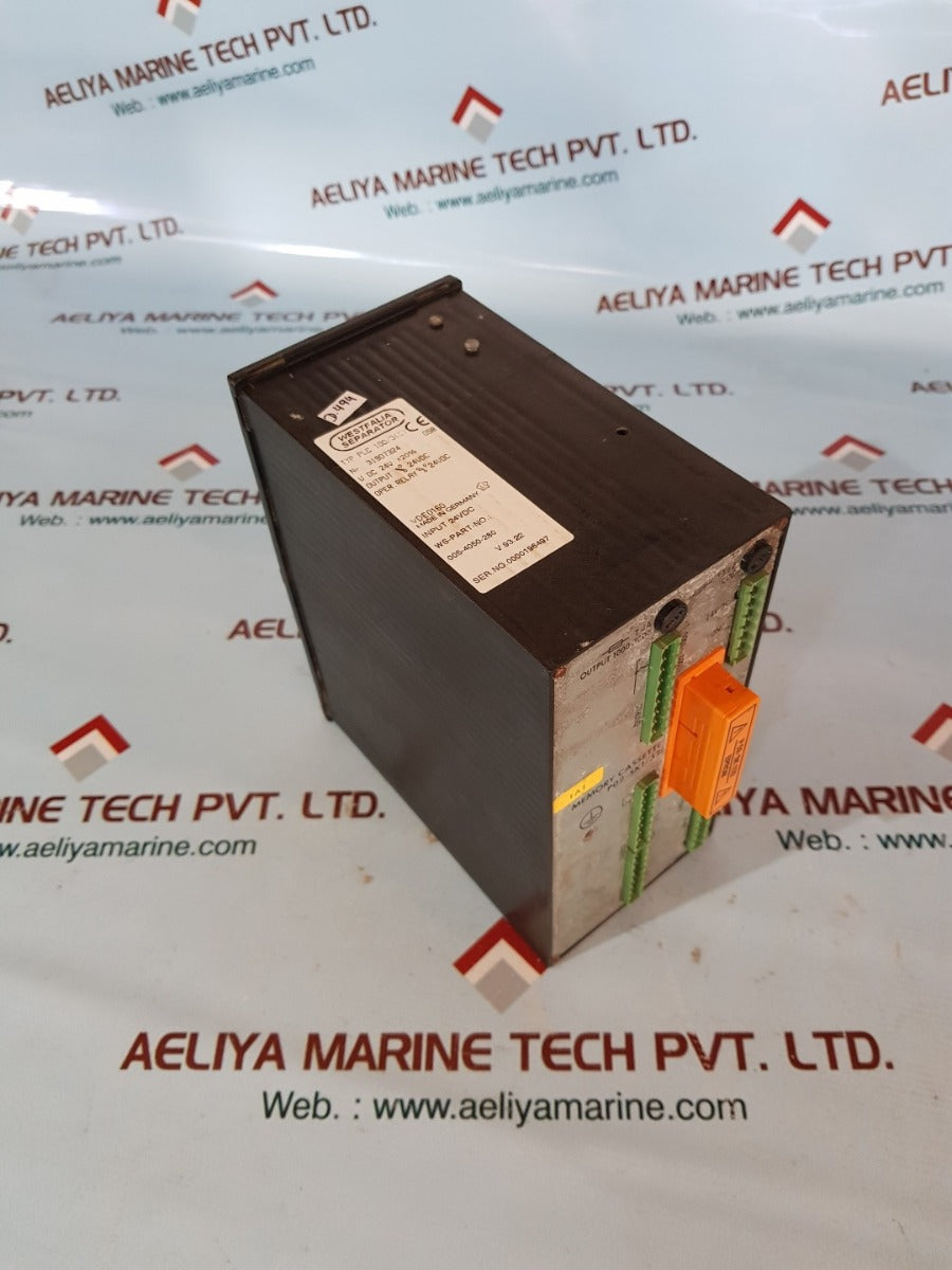 Westfalia separator plc 100/3(c) 005-4050-280 v93.22