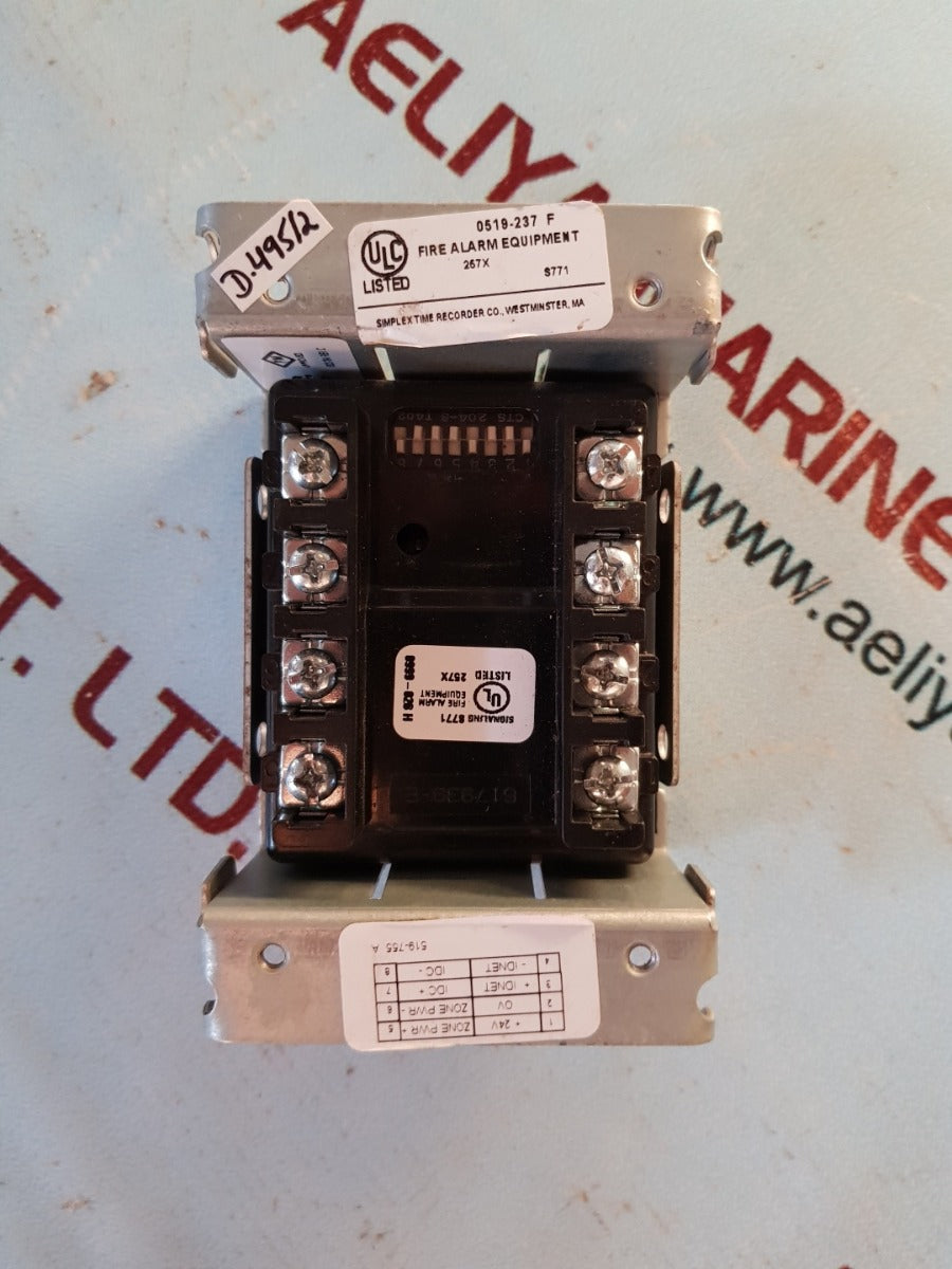 Fire alarm equipment 0519-237 f