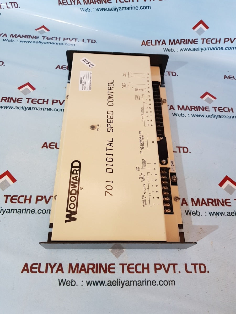 Woodward 9905-211 rev.E 701 digital speed control