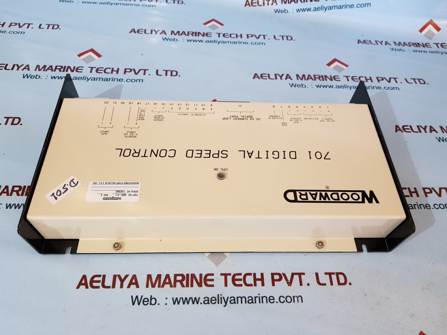 Woodward 9905-211 rev.E 701 digital speed control