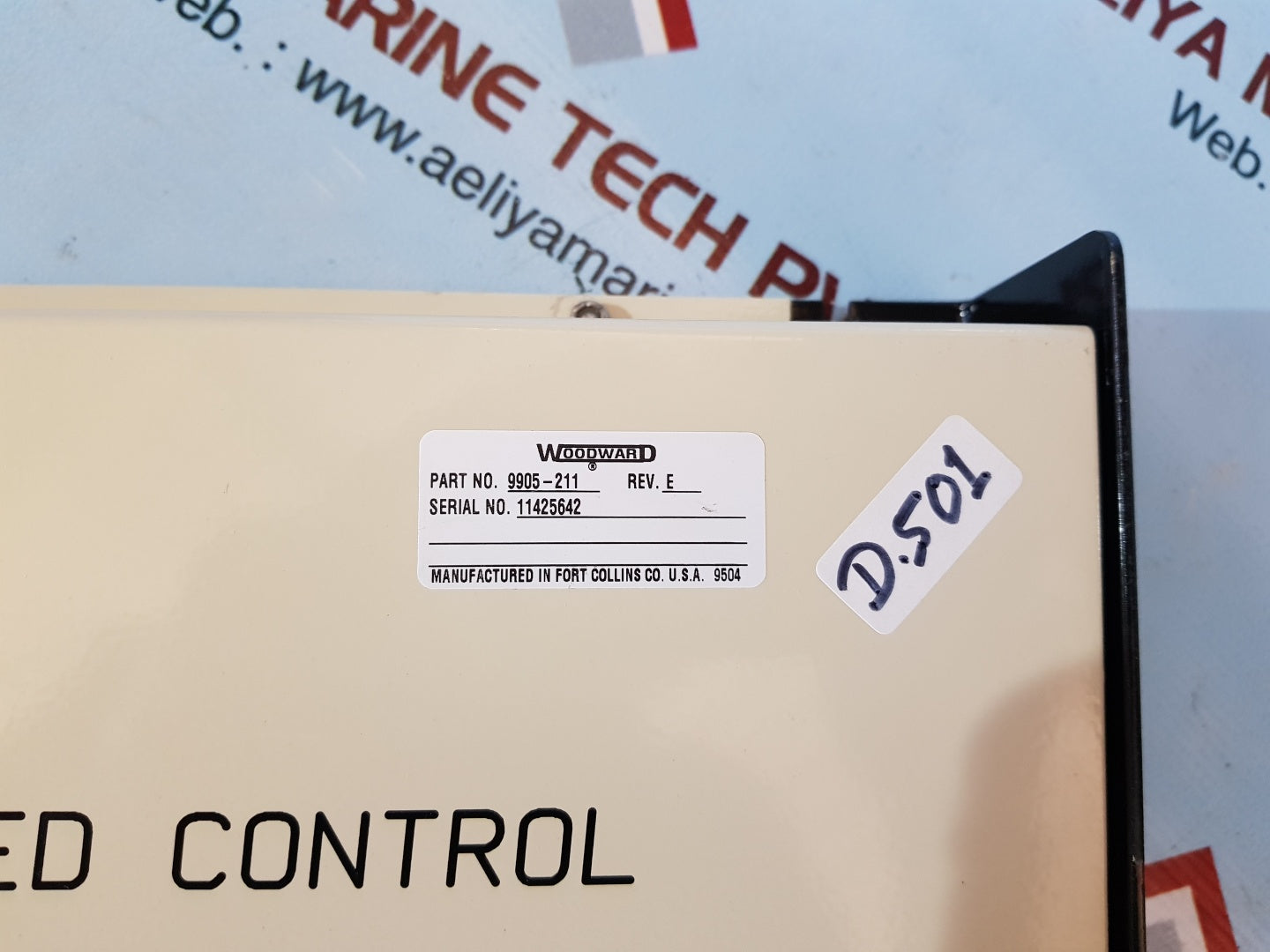 Woodward 9905-211 rev.E 701 digital speed control