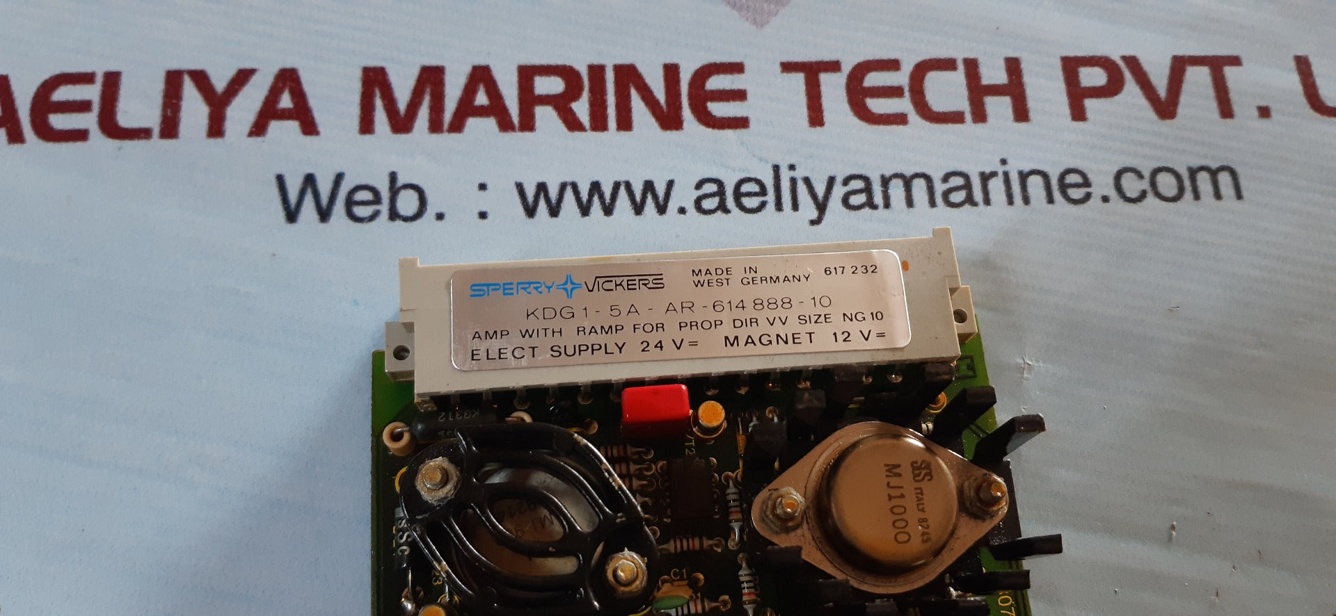 Sperry vickers kdg 1-5a-ar-614 888-10 amplifier card
