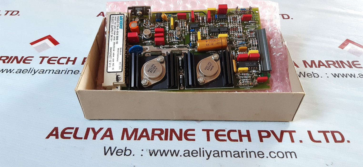 Vickers kdg2-7a-a-614 889-10 amplifier board