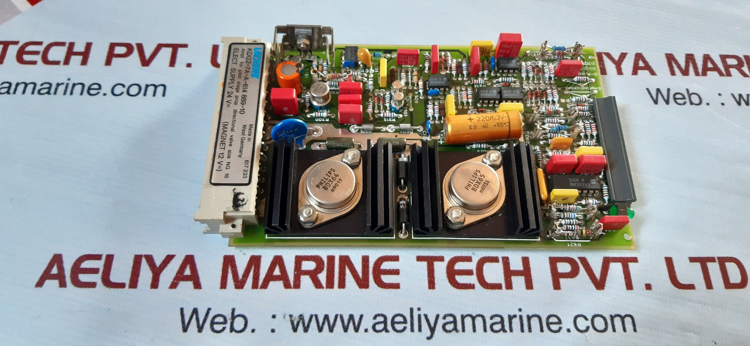Vickers kdg2-7a-a-614 889-10 amplifier board