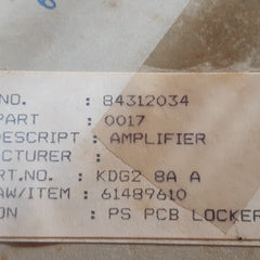 Vickers kdg2-8a-ar-614 892-10 amplifier board
