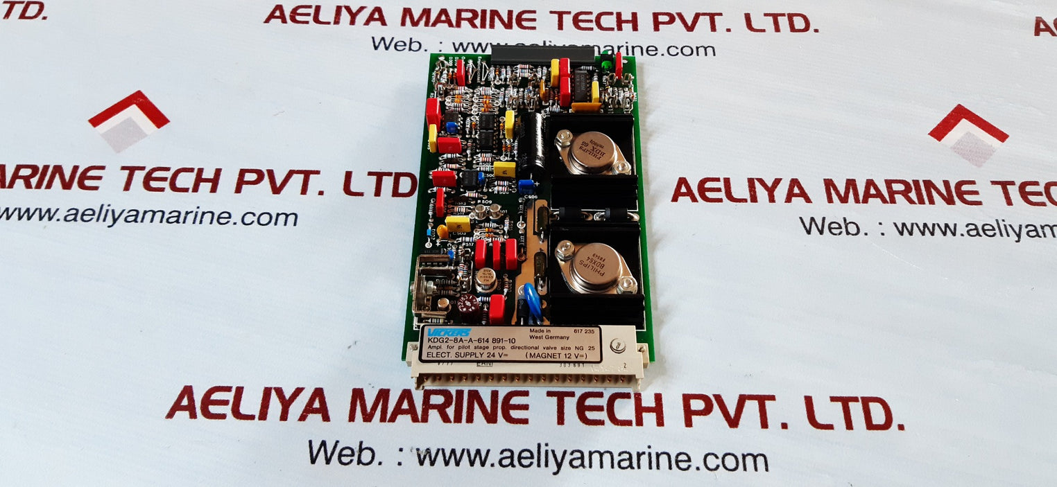 Vickers kdg2-8a-a-614 891-10 amplifier board