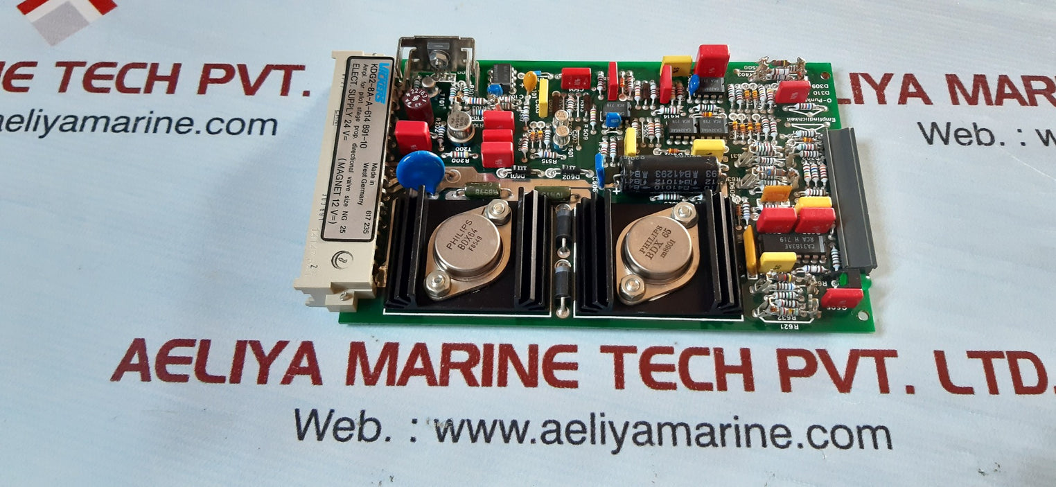 Vickers kdg2-8a-a-614 891-10 amplifier board
