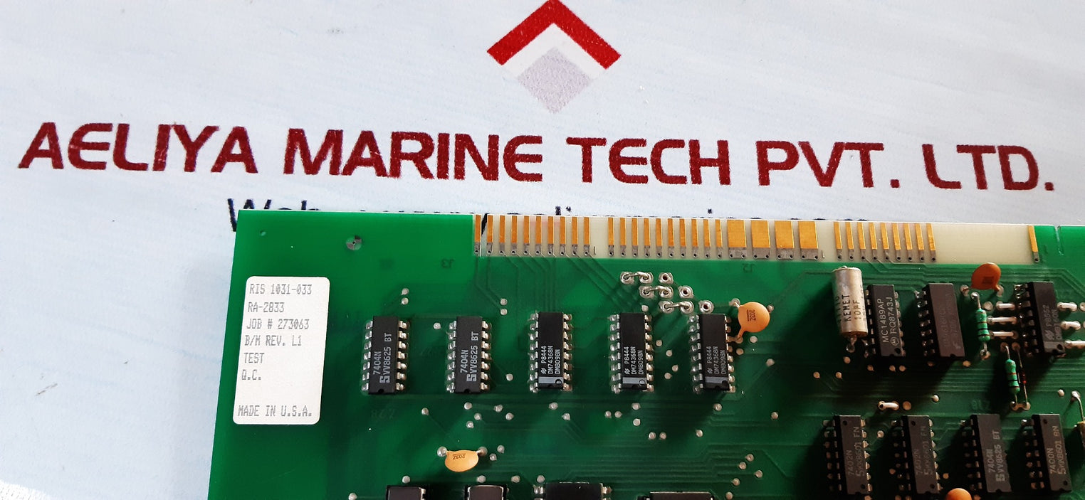 Rochester instruments ra-2833 pcb card 1031-033